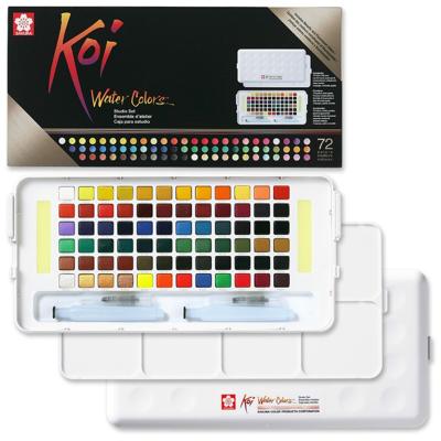 Set voor Aquarelschilderijen Talens Sakura Koi Water Colors Multicolour