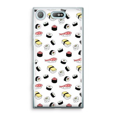 Sushi time: Sony Xperia XZ1 Compact Transparant Hoesje