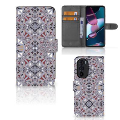 Motorola Edge 30 Pro | Bookcase | Flower Tiles
