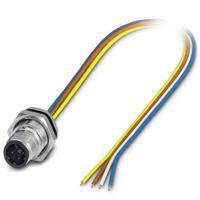 Phoenix Contact 1551532 Sensor/actuator steekconnector M12 Aantal polen: 4 Stekker, inbouw 0.50 m 1 stuk(s)