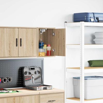Garagewandkast sonoma bewerkt hout eikenkleurig