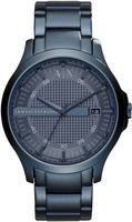 Horlogeband Armani Exchange AX2193 Staal Blauw 22mm