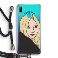 Ashley: Huawei P Smart (2019) Transparant Hoesje met koord