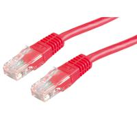 VALUE Patchkabel Cat.6 UTP (Class E), rood, 0,5 m - thumbnail