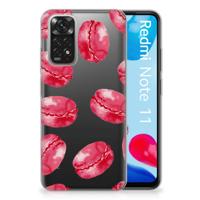 Xiaomi Redmi 10 | Redmi Note 11 4G | Siliconen Case | Pink Macarons
