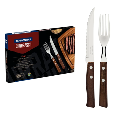 Tramontina 12 pcs Bestekset Polywood
