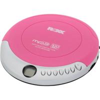 Roxx PCD 501 pink Discman CD, CD-R, CD-RW, MP3 Pink, Zilver