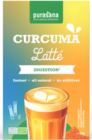 Purasana Food & Drinks Poeder Curcuma latté 6 x 10 g BIO 60gr