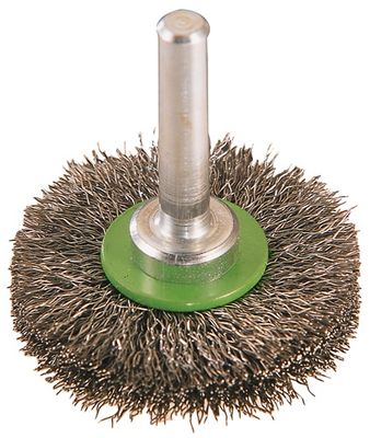 Promat Ronde borstel | d. 30 mm draaddikte 0,2 mm | RVS 9 mm | 20000 min-¹ - 4000841101 4000841101