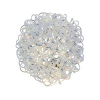 verlichte bol zilver 30 led dia. 15 cm Gehlmann - Gehlmann