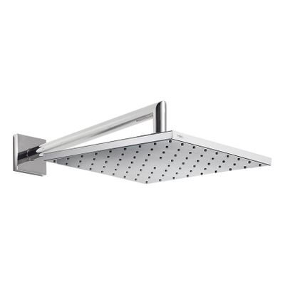 Hoofddouche Tres Selection | 25x25 cm | Incl.Muurarm | Vierkant | Chroom