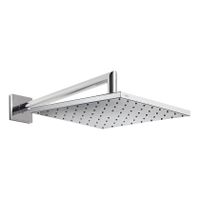 Hoofddouche Tres Selection | 25x25 cm | Incl.Muurarm | Vierkant | Chroom
