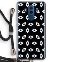 Eyes pattern: Huawei Mate 10 Pro Transparant Hoesje met koord