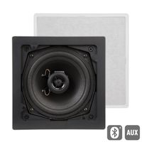 ArtSound: FL101BT Actieve Inbouw Speakers (vierkant) - Wit