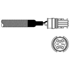 Delphi Diesel Lambda-sonde ES10899-12B1