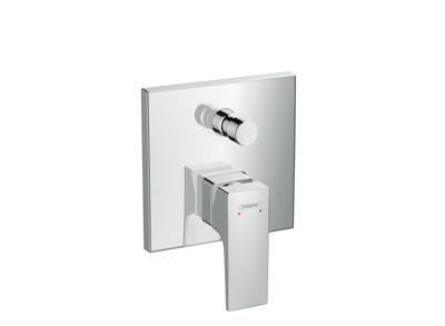 Hansgrohe Metropol ééngreeps badmengkraan afbouwdeel met rechte greep, chroom