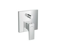 Hansgrohe Metropol ééngreeps badmengkraan afbouwdeel met rechte greep, chroom