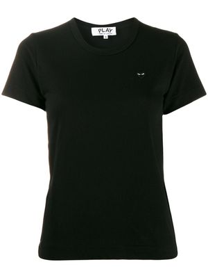 Comme Des Garçons Play t-shirt Heart - Noir