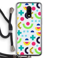 8-bit N°1: OnePlus 7 Transparant Hoesje met koord