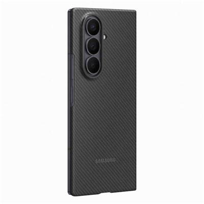 SamsungCarbon Shield Case voor Samsung Galaxy Z Fold7 5G Telefoonhoesje Zwart