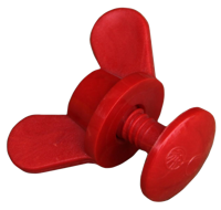 OK Plast Voerbakschroef voor water afvoer