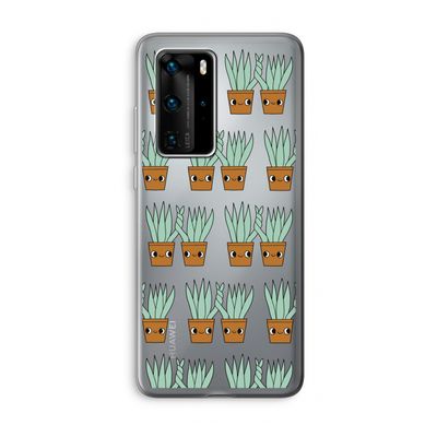 Sansevieria: Huawei P40 Pro Transparant Hoesje
