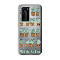Sansevieria: Huawei P40 Pro Transparant Hoesje