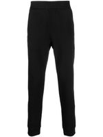 Armani Exchange pantalon de jogging à logo brodé - Noir