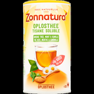 Zonnatura Bio Oplosthee Groene Thee, Munt & Kamille 200 g bij Jumbo