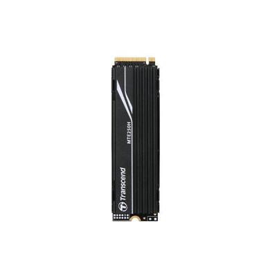 Transcend ts2tmte250h mte250h ssd, 2tb, m.2 2280,pcie gen4x4,nvme, 3d tlc, dram, metal heatsink