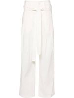 Issey Miyake pantalon droit Shaped Membrane - Blanc - thumbnail