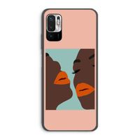 Orange lips: Xiaomi Redmi Note 10 5G Transparant Hoesje