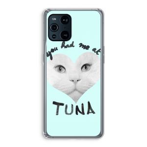 You had me at tuna: Oppo Find X3 Pro Transparant Hoesje