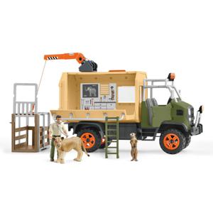 Schleich Wild Life - Grote truck dierenambulance speelgoedvoertuig