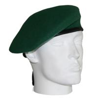 Fostex Soldaten baret - commando groen - volwassenen - katoen - leger