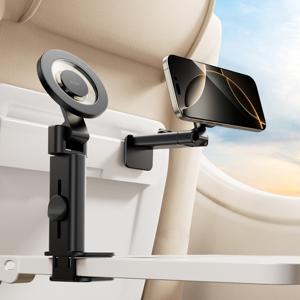 Airplane Phone Holder Mount (HaloLock) Black