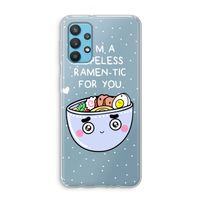 I'm A Hopeless Ramen-Tic For You: Samsung Galaxy A32 4G Transparant Hoesje