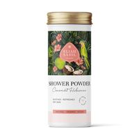 Eliah Sahil Organic Shower Powder Coconut Hibiscus Zeeppoeder 90 g 1 stuk(s) - thumbnail