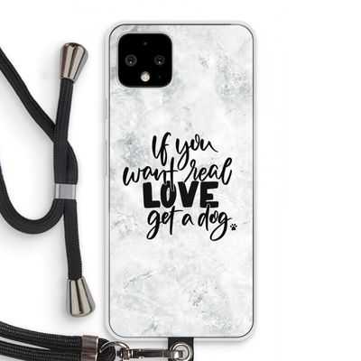 Partner in crime: Pixel 4 Transparant Hoesje met koord