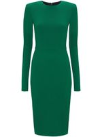 Victoria Beckham robe à manches longues - Vert