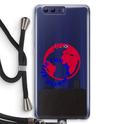 Run The World: Honor 9 Transparant Hoesje met koord