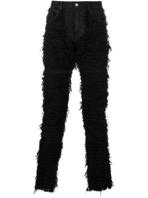 1017 ALYX 9SM pantalon en coton texturé - Noir