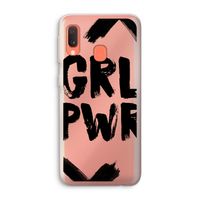Girl Power #2: Samsung Galaxy A20e Transparant Hoesje