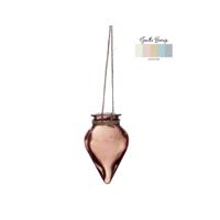 Vaas Breeze hangend Ø6xH31cm amber