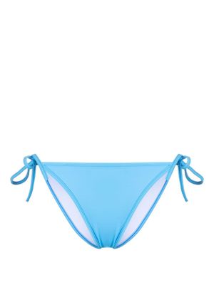 DSQUARED2 bas de bikini Technicolor à logo imprimé - Bleu
