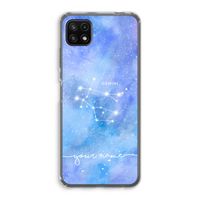Sterrenbeeld - Licht: Samsung Galaxy A22 5G Transparant Hoesje