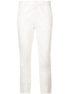 Nili Lotan pantalon crop Montauk - Blanc