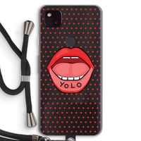 Yolo Denise: Pixel 4a 5G Transparant Hoesje met koord