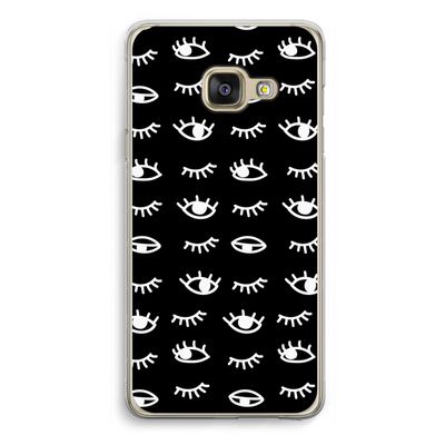 Eye pattern #3: Samsung Galaxy A3 (2016) Transparant Hoesje
