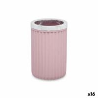 Glas Berilo 3436-4 Roze Plastic 7,5 x 11,5 x 7,5 cm (16 Stuks)